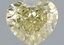 2.50 Ct. Fancy Yellow Heart Lab Grown Diamond