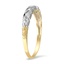 The Claresta Ring, smalltop view on a hand