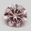 3.01 Ct. Fancy Light Pink Round Lab Grown Diamond