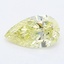 0.44 Ct. Fancy Intense Yellow Pear Lab Grown Diamond