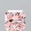 2.66 Ct. Fancy Intense Pink Radiant Lab Grown Diamond
