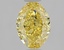 1.09 Ct. Fancy Intense  Yellow Oval Lab Grown Diamond