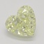 1.18 Ct. Fancy Light Yellow Heart Diamond
