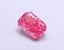 1.14 Ct. Fancy Vivid  Pink Radiant Lab Grown Diamond