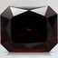 10.1x8.1mm Unheated Red Radiant Garnet