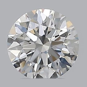 Round diamond — real photo