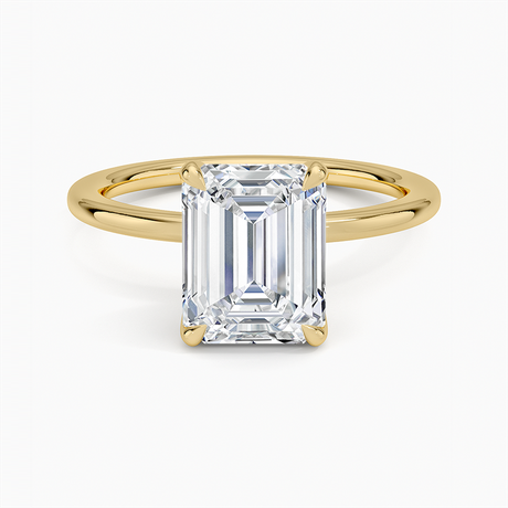 Petite Elodie Flush Fit Solitaire Ring