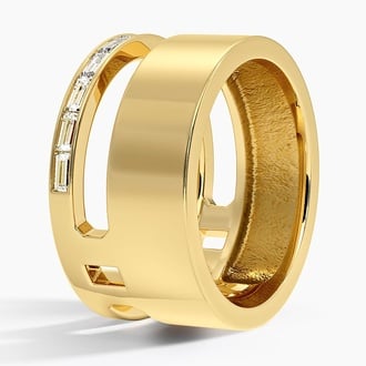 Abierta Diamond Ring