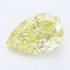 1.08 Ct. Fancy Intense Yellow Pear Lab Grown Diamond