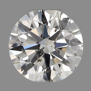 Round diamond — real photo