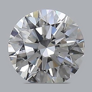 Round diamond — real photo