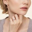 14K Rose Gold Fiore Diamond Ring, smalladditional view 1