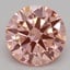 2.02 Ct. Fancy Vivid Pink Round Lab Grown Diamond