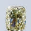 1.01 Ct. Fancy Intense Yellow Cushion Lab Grown Diamond