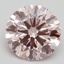 2.06 Ct. Fancy Light Pink Round Lab Grown Diamond