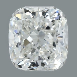Cushion diamond — real photo