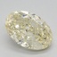 1.38 Ct. Fancy Light Yellow Oval Lab Grown Diamond