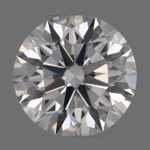 Round diamond — real photo