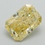 1.60 Ct. Fancy Intense Yellow Radiant Lab Grown Diamond