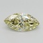 0.99 Ct. Fancy Light Yellow Marquise Lab Grown Diamond