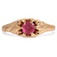 Victorian Ruby Vintage Ring