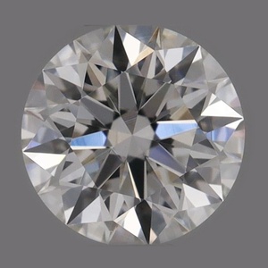 Round diamond — real photo