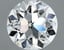 0.75 Ct., D Color, Old European Cut Diamond