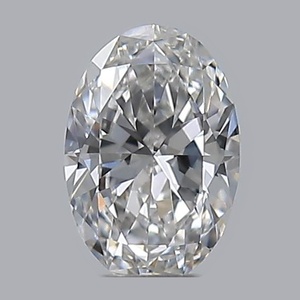 Oval diamond — real photo