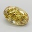 3.59 Ct. Fancy Vivid  Yellow Oval Lab Grown Diamond