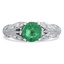 Edwardian Emerald Vintage Ring