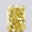 2.55 Ct. Fancy Intense  Yellow Radiant Lab Grown Diamond