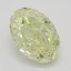 1.31 Ct. Fancy Light Yellow Oval Diamond