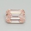 0.57 Ct. Fancy Intense Pink Emerald Lab Grown Diamond