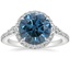 Platinum Luxe Aria Halo Diamond Ring (1/4 ct. tw.), smalltop view