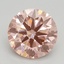 2.50 Ct. Fancy Intense Pink Round Lab Grown Diamond