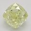 2.02 Ct. Fancy Yellow Cushion Diamond