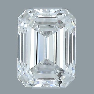 Emerald diamond — real photo