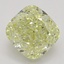 1.24 Ct. Fancy Light Yellow Cushion Diamond
