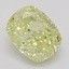 1.02 Ct. Fancy Yellow Cushion Diamond