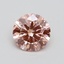 1.21 Ct. Fancy Intense Pink Round Lab Grown Diamond