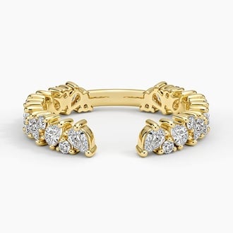 Olivetta Lab Diamond Open Ring