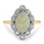 Art Deco Opal Vintage Ring