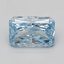 5.08 Ct. Fancy Vivid Blue Radiant Lab Grown Diamond
