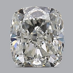 Cushion diamond — real photo