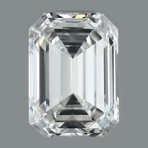Emerald diamond — real photo