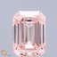 2.71 Ct. Fancy Intense Pink Emerald Lab Grown Diamond
