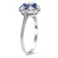 The Rosita Ring, smalltop view on a hand