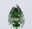 1.50 Ct. Fancy Vivid Green Pear Lab Grown Diamond