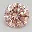 2.50 Ct. Fancy Intense Pink Round Lab Grown Diamond