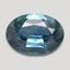 6.8x4.8mm  Blue  Oval   Sapphire